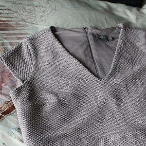 ASOS Textured Light Purple Dress
